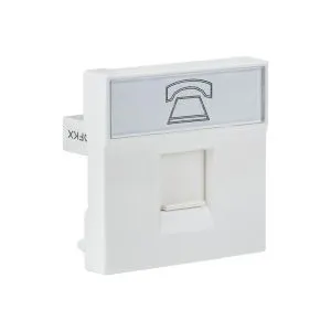 Розетка RJ11, 2 модуля EKF E2MT01-134-10