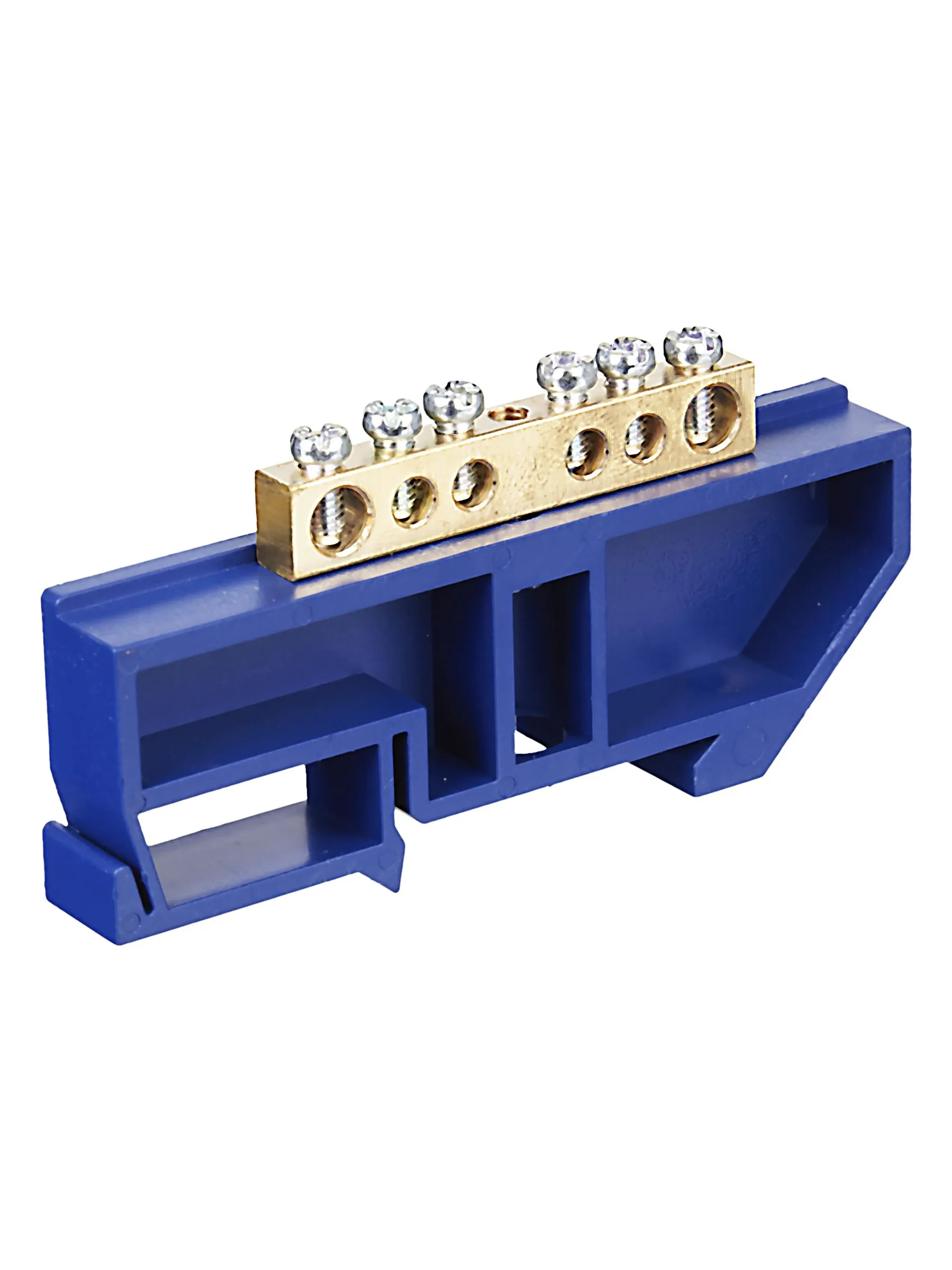 Шина N "ноль" на DIN-изол ШНИ-6х9-6-Д-С IEK - Фото 3