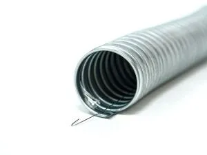 Металлорукав Р3-ЦХ  38 (20 м/уп.) с протяжкой ГОФРОМАТИК (ЗЭТАРУС) zeta42459