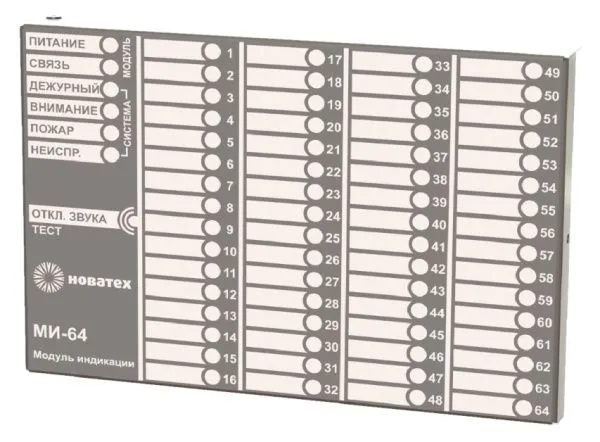 Модуль индикации МИ-64
