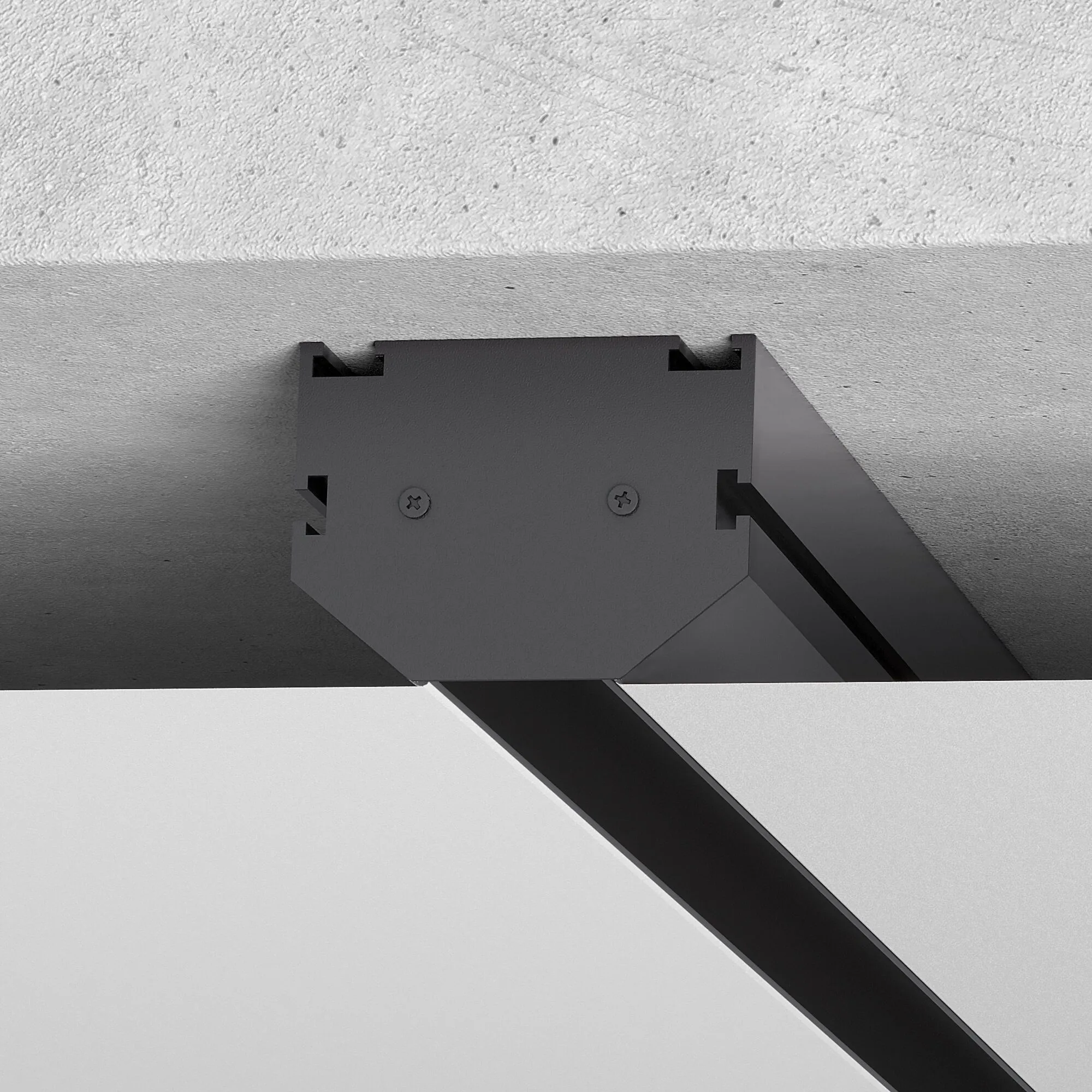 Slim Magnetic Трековый светильник для радиусного шинопровода 20W 4200K Comfi чёрный Ø 800мм - Фото 2