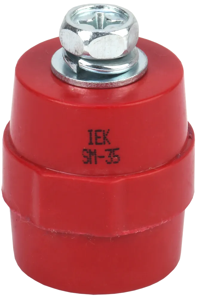 Изолятор SM35 (М8) силовой с болтом IEK