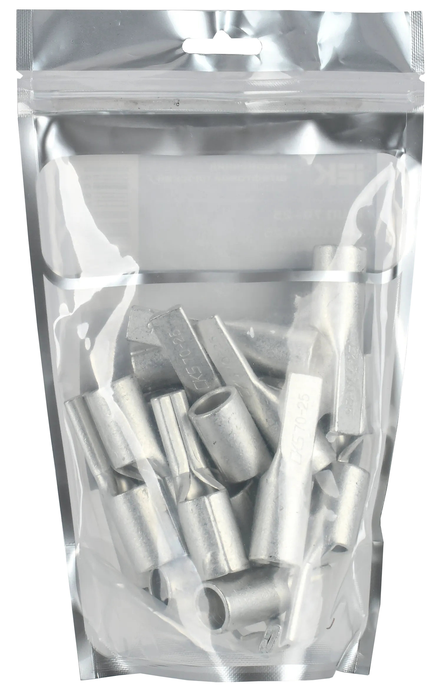 Наконечник штифтовой плоский НШП 70–25 без изоляции (25шт/упак) IEK - Фото 3