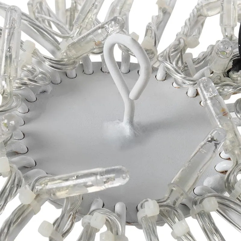 Шар светодиодный 230V, диаметр 90 см, 372 светодиода, цвет белый - Фото 5