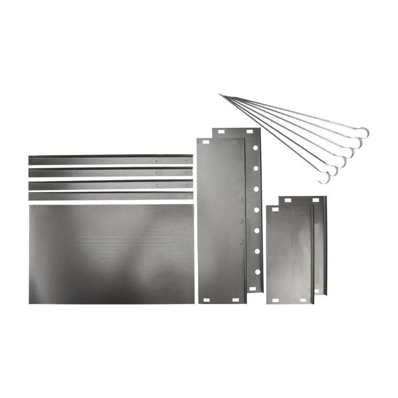 Мангал сборный Эконом 400х250х400мм, с 6 шампурами, в гофрированной картонной коробке СОКОЛ - Фото 3