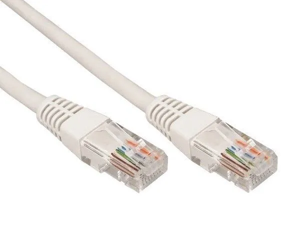 Шнур коммутационный, патч-корд, CAT 6 U/UTP, RJ45–RJ45, PVC, серый, 25м DEKRON DEK1305-0021