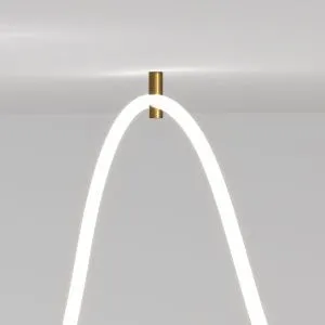 Подвесные крепления для круглого гибкого неона Full light FL 2880 латунь Elektrostandard a063430