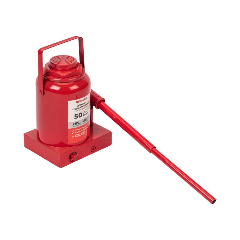 Домкрат гидравлический бутылочный 50т REXANT - Фото 4