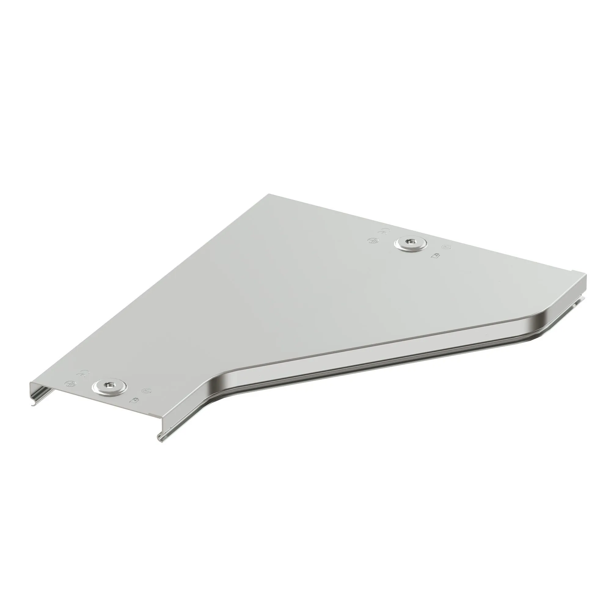 Крышка на переходник RRD правосторон. 200/80 в комплекте с метизами и пластинами PTCE цинк-ламель DKC 38124KZL