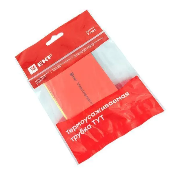 ТУТ нг 50/25 набор:7 цветов по 3шт. 100мм. EKF