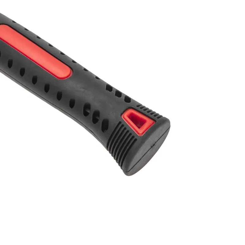 Киянка резиновая 225 г, черно-белая резина, фибергласовая рукоятка KRANZ - Фото 4