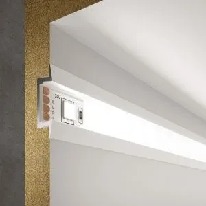 Профиль встраиваемый алюминиевый белый/белый для светодиодной ленты LL-2-ALP007 Elektrostandard a053624