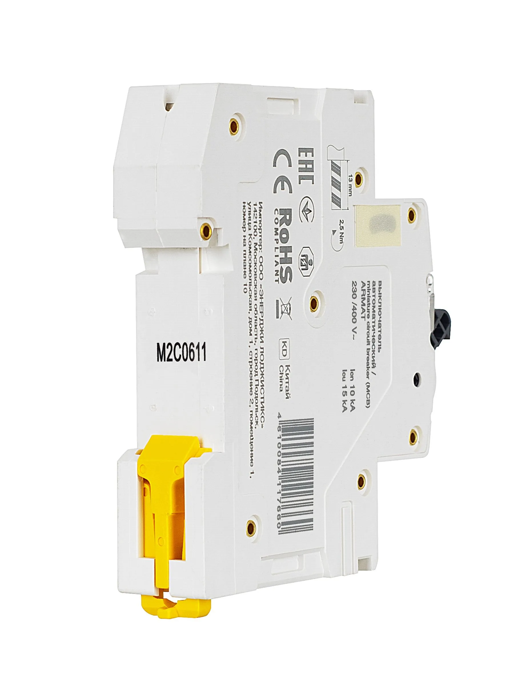 ARMAT Автоматический выключатель M10N 1P C 6А IEK - Фото 8