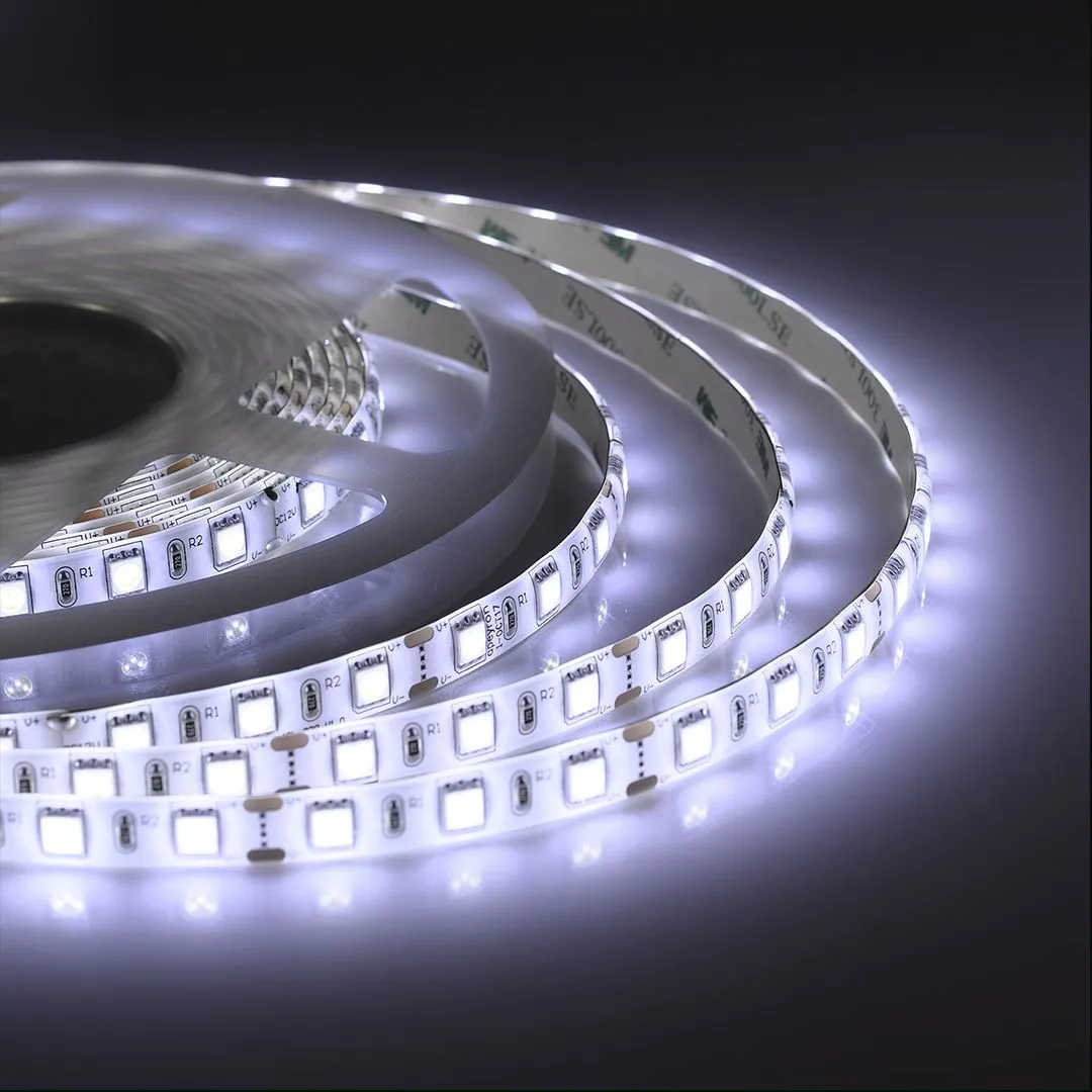 Лента светодиодная СТ smd5050 60д/м 12В 6500К IP65 5м Apeyron