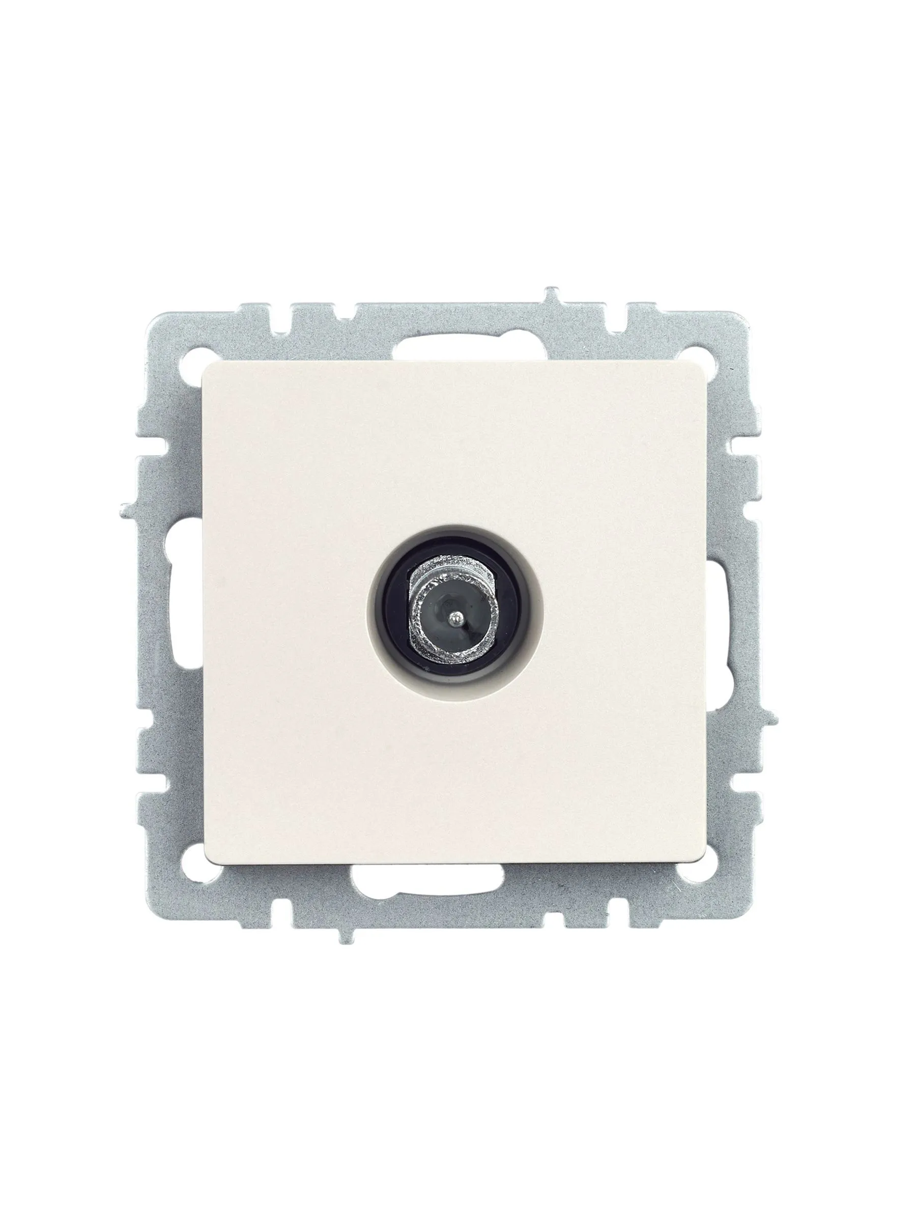 BRITE Розетка TV проходная РТВ10-0-БрЖ жемчуг IEK - Фото 5