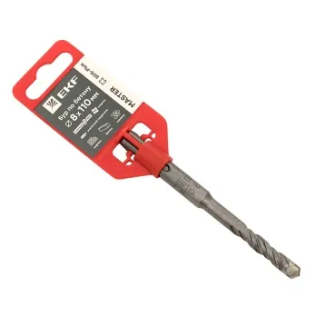 Бур по бетону SDS-plus 8х110 мм (2 резца) EKF Master