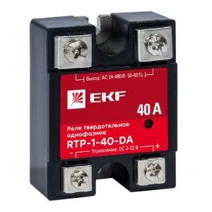 Реле твердотельное однофазное RTP-40-DA EKF 