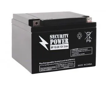 Аккумуляторная батарея Security Power SP 12-26 12V/26Ah ПП1211092024