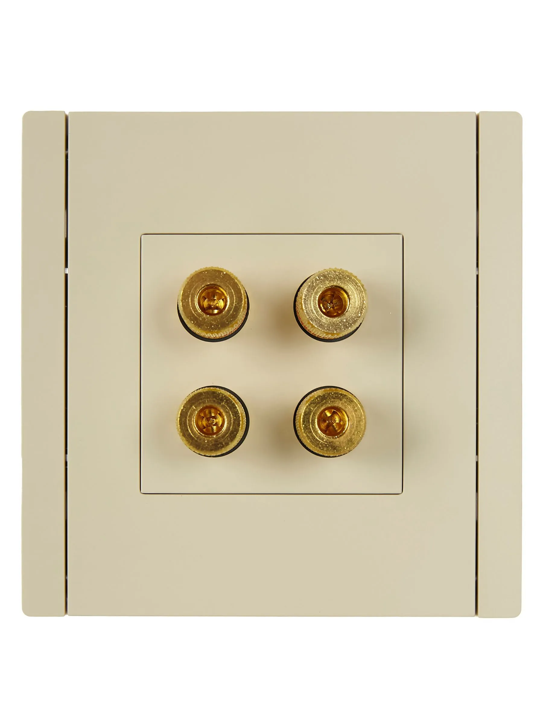 FORTE&PIANO Аудиорозетка 4-местная FP439 ваниль IEK - Фото 4
