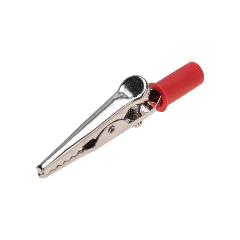 Зажим крокодил, длина 53мм, ток 15A, 2 шт., пакет БОПП REXANT - Фото 4