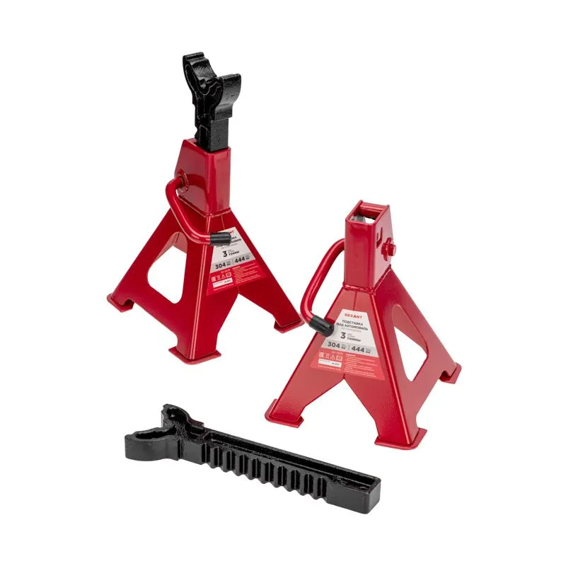 Подставки под машину регулируемые 3т, 2 шт. REXANT - Фото 3