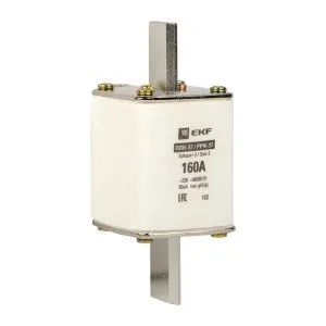 Плавкая вставка ППН-37 400/160А габарит 2 EKF 