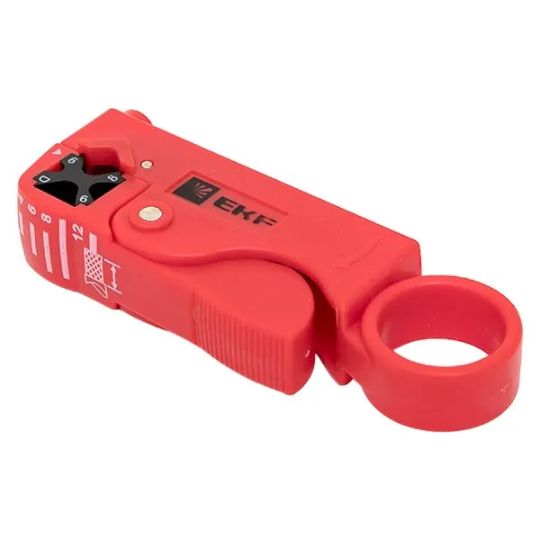 Инструмент для разделки и зачистки коаксиального кабеля TERACOM TRC-S10 EKF - Фото 4