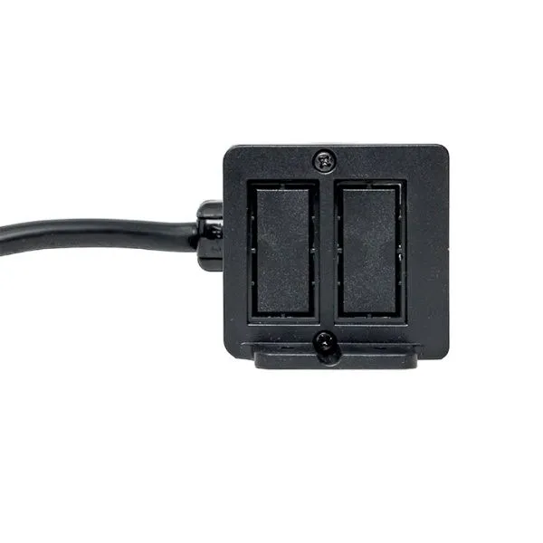 Встраиваемый настольный розеточный блок для крепления под столом, 8 модулей, C-Line - Фото 2