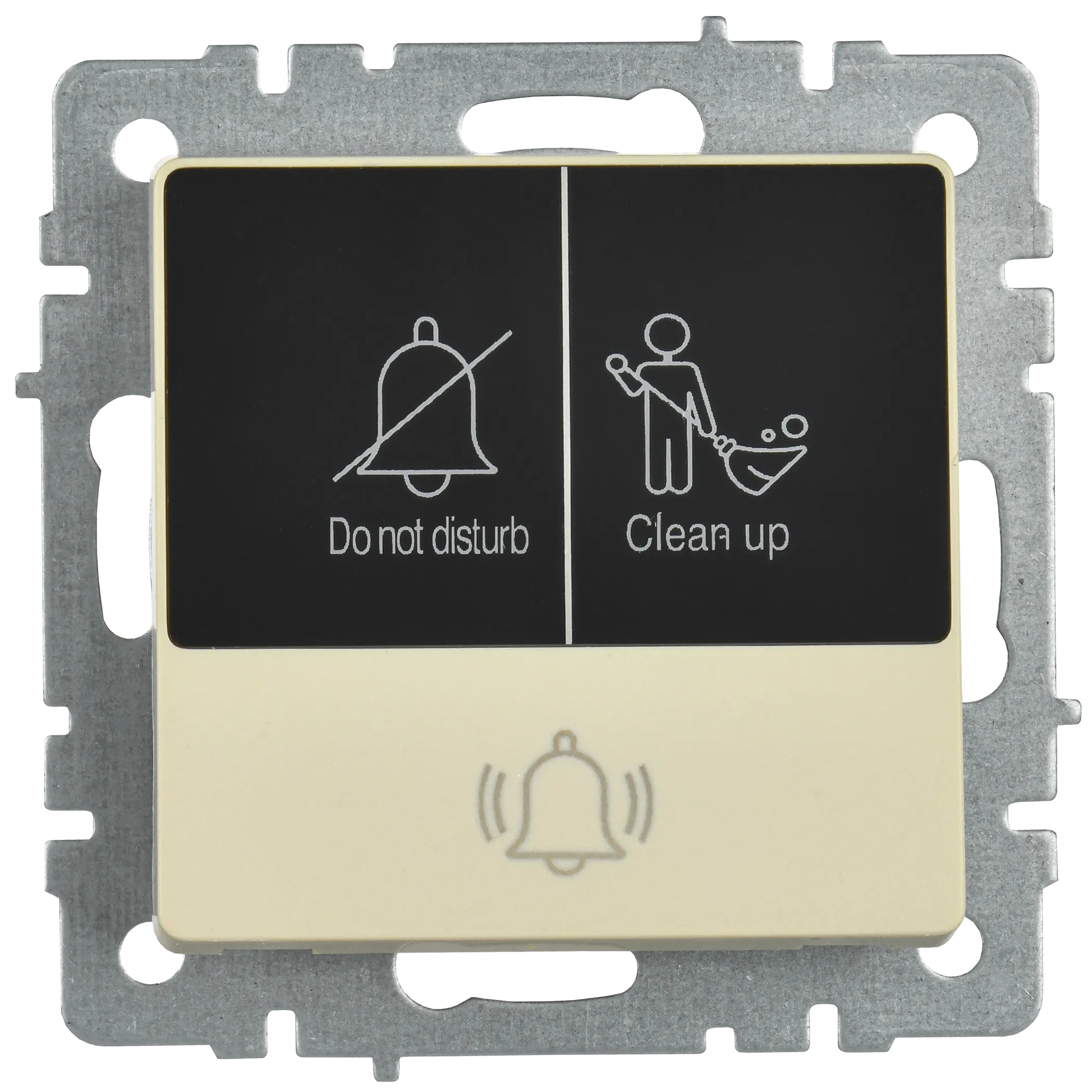 BRITE Кнопка звонка с индикацией для отелей 10А ВС10-1-9-БрКр бежевый IEK - Фото 5