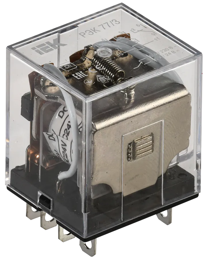 Реле РЭК77/3(LY3) 10А 24В DC IEK