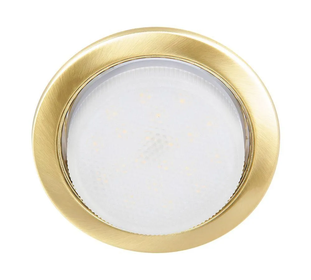 Светильник встраиваемый PGX53 золото матовое Jazzway - Фото 4
