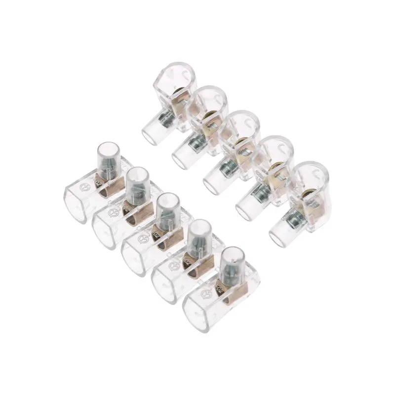 Концевой зажим винтовой изолированный КЗВИ 4 мм²  (5х1) (20 шт./уп.) REXANT 