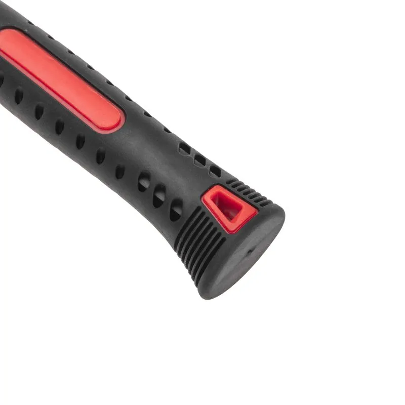 Киянка резиновая 450 г, черно-белая резина, фибергласовая рукоятка KRANZ - Фото 4