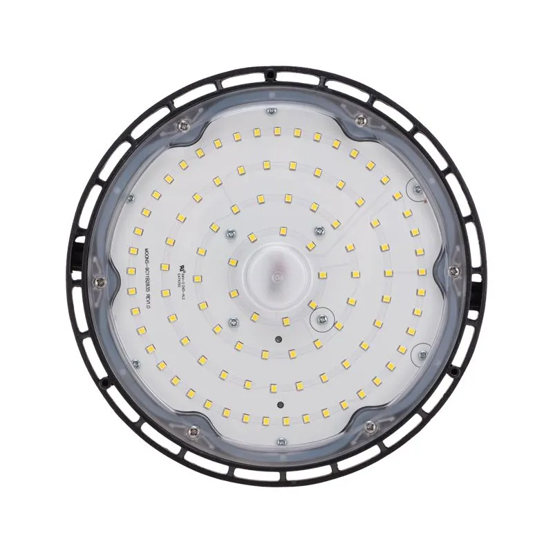 Светильник для высоких пролётов ДСП 01 100 Вт 6500 К IP65 10000 Лм черный REXANT - Фото 2