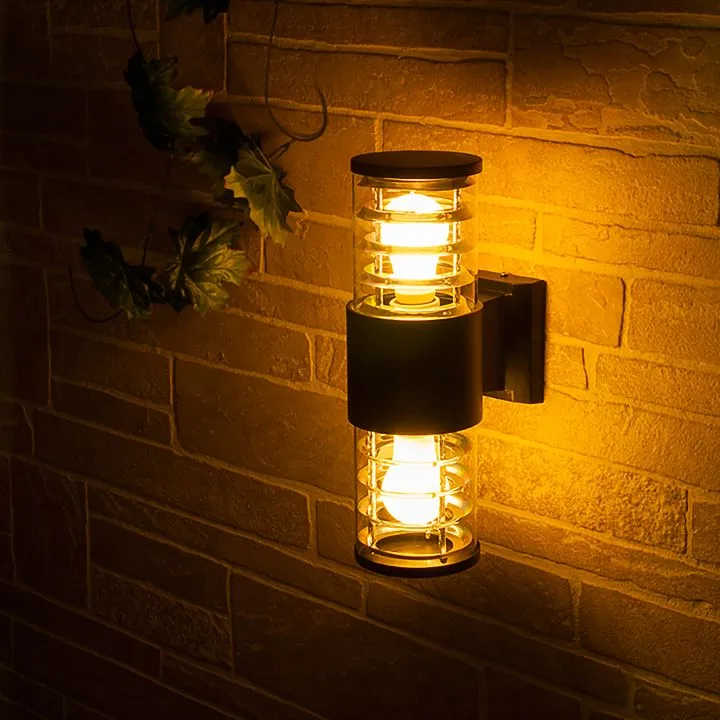 Светильник уличный настенный 1407 TECHNO черный Elektrostandard - Фото 5