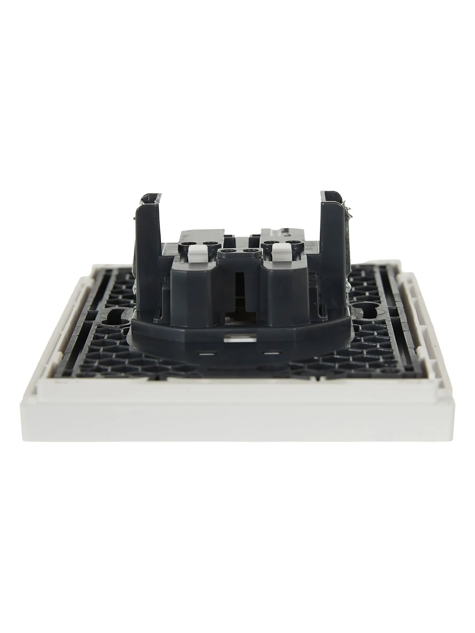 FORTE&PIANO Розетка 2-местная без заземления без защитных шторок безвинтовое крепление 10А FP226 белый IEK - Фото 6