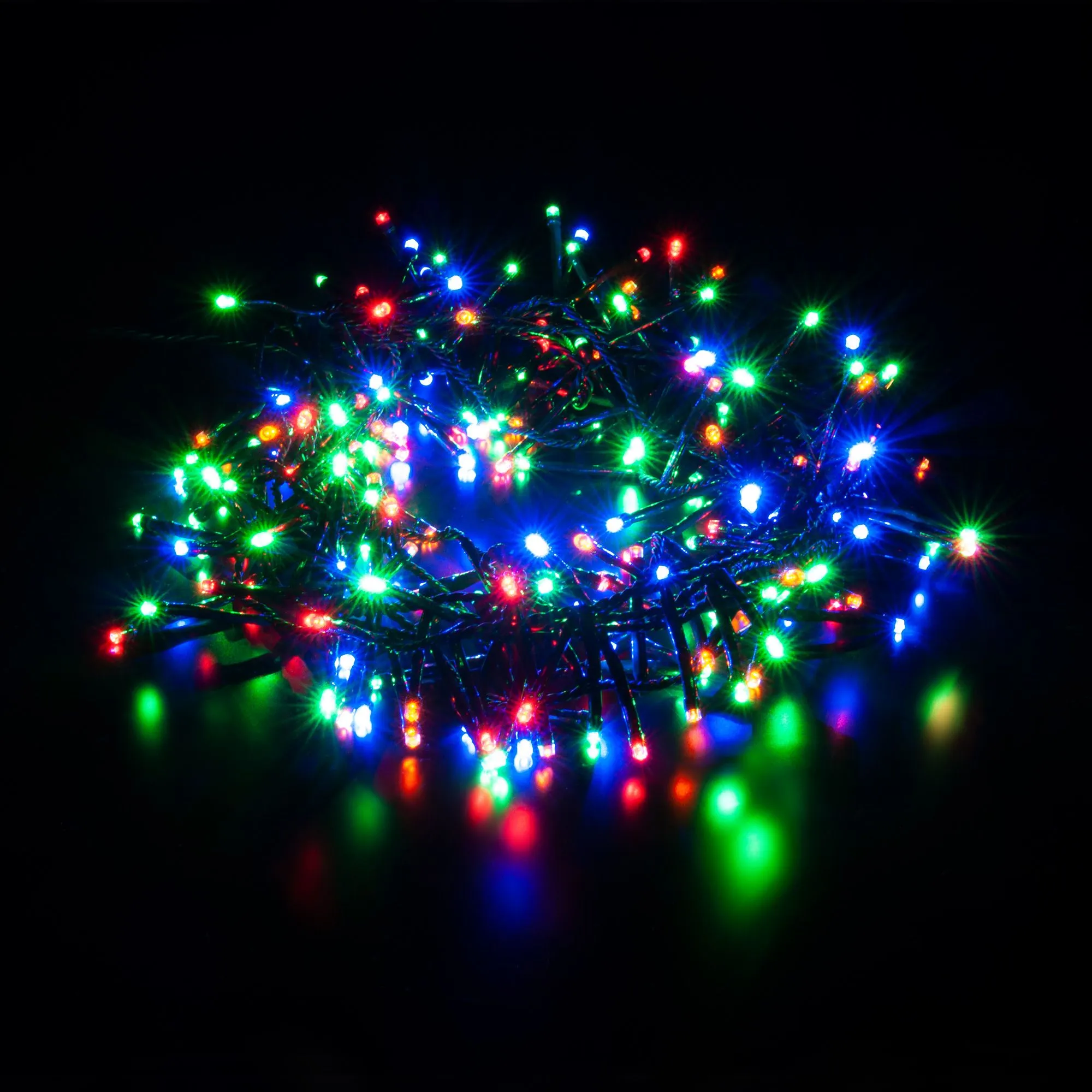 Гирлянда нить "Мишура" мульти 5м IP20 400-004 Elektrostandard Eurosvet - Фото 4