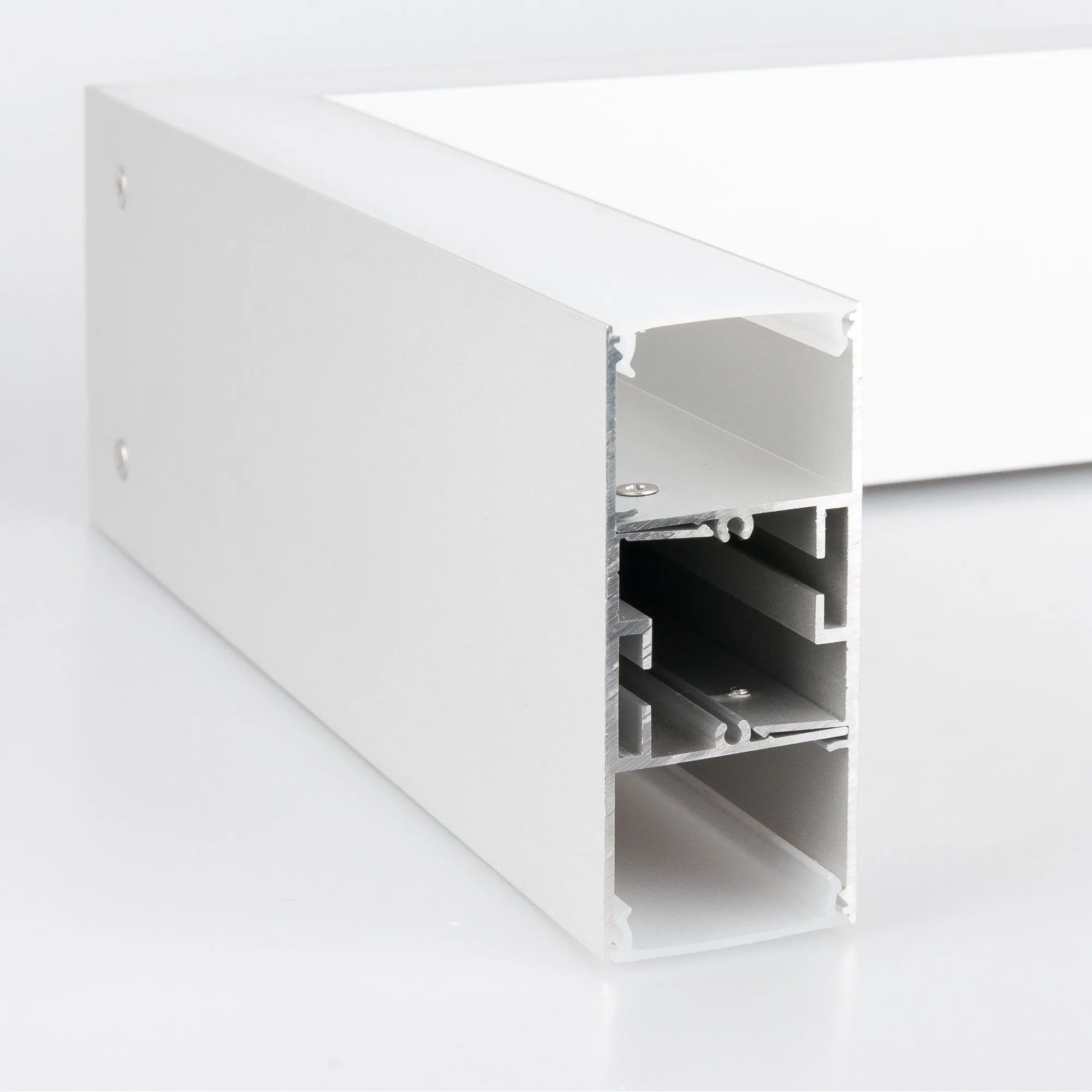 Светильник светодиодный линейный подвесной односторонний 103см 20Вт 4200К матовое серебро 101-200-30 - Фото 7