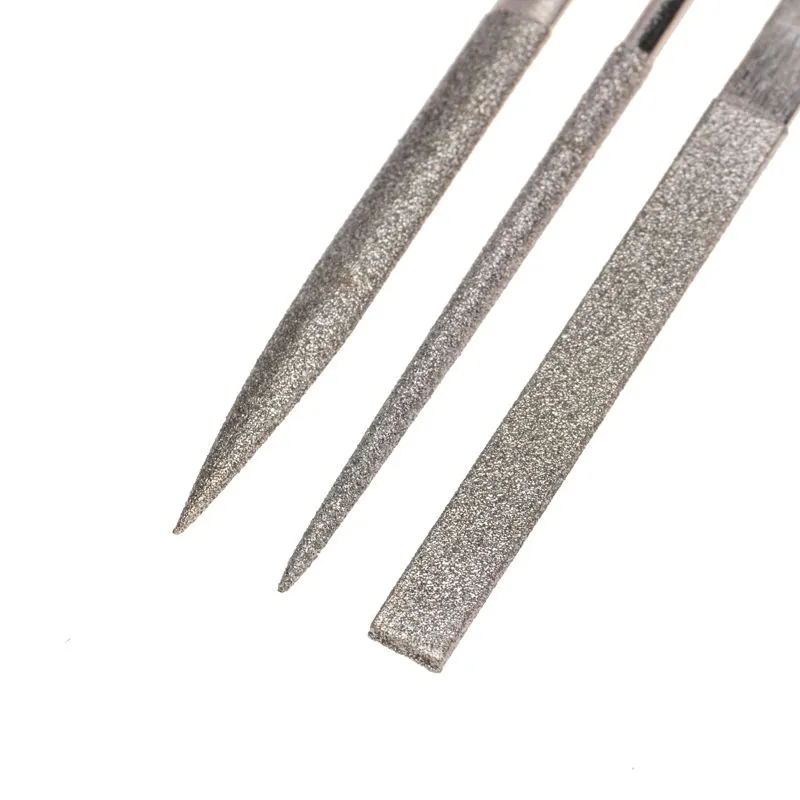 Набор надфилей алмазных 140х50х3мм, 10 шт. KRANZ - Фото 2