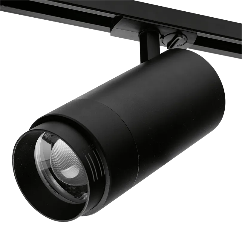 Светильник светодиодный трековый 45Вт 4000К IP20 чёрный WOLTA