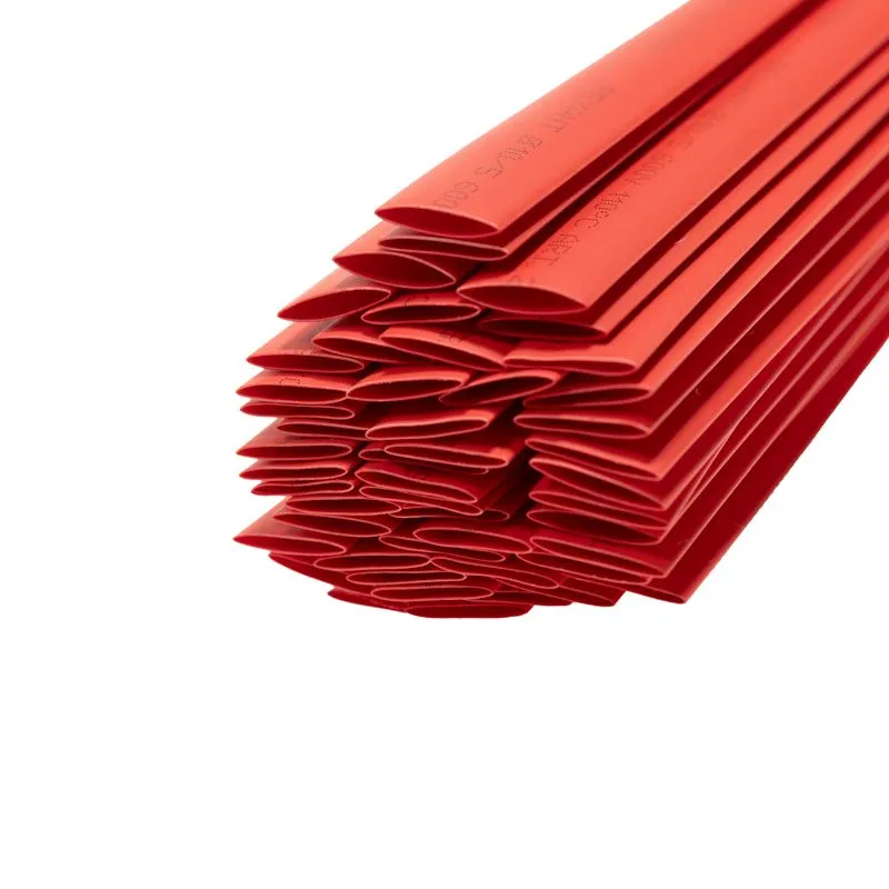 Трубка термоусаживаемая ТУТ нг 10,0/5,0мм, красная, упаковка 50 шт. по 1м REXANT - Фото 4