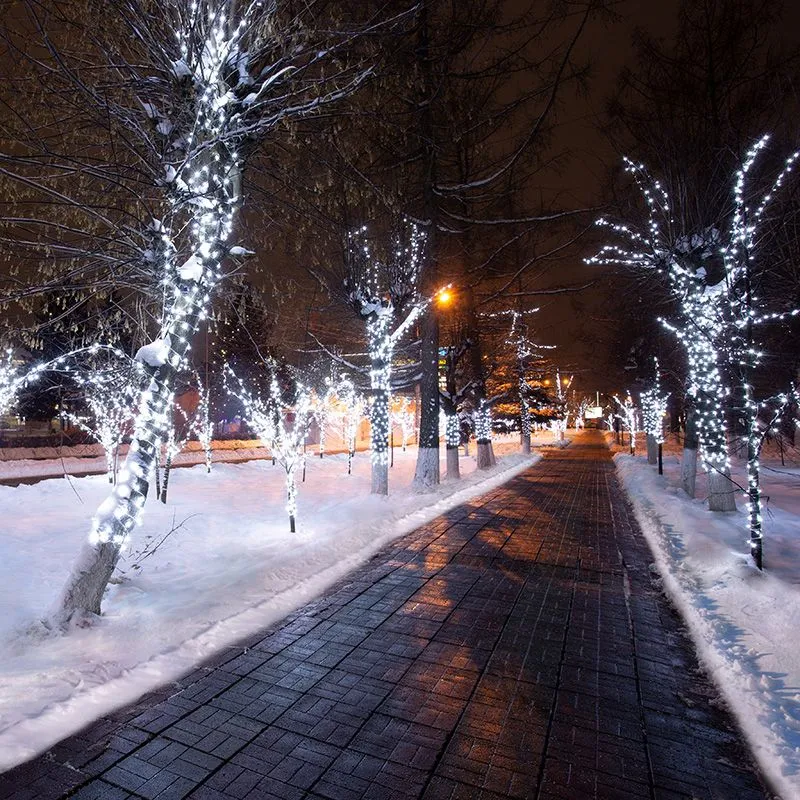 Гирлянда LED Клип-лайт 12 V, прозрачный ПВХ, 150 мм, цвет диодов белый - Фото 2