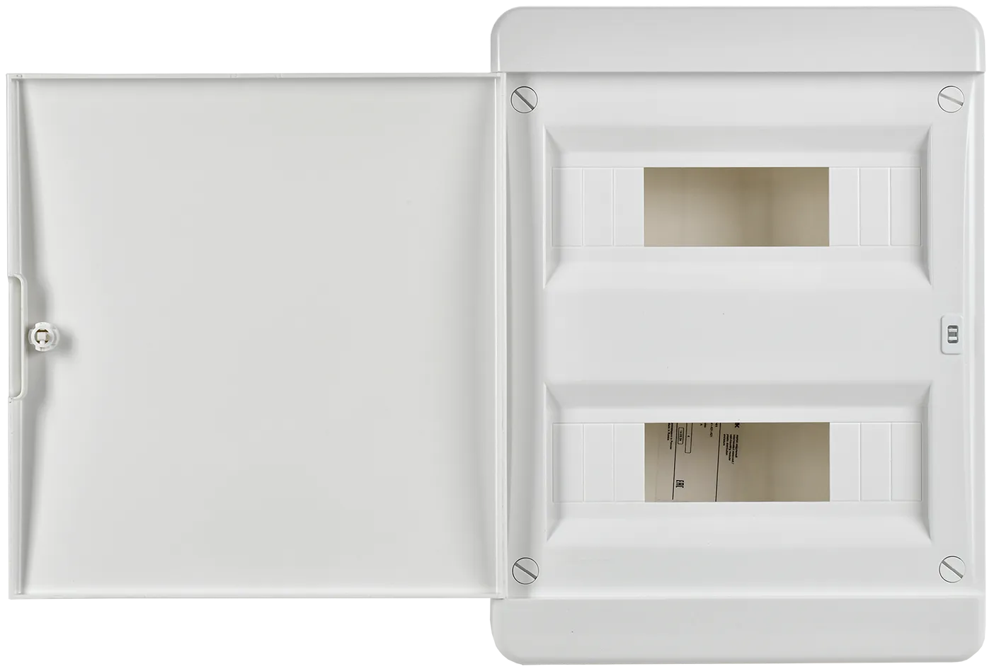 TEKFOR Корпус пластиковый БЕЛЫЙ ЩРН-П-24, IP41 белая дверь IEK - Фото 5