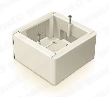 Коробка установочная универсальная 88х88х44мм БЕЛАЯ (50шт)