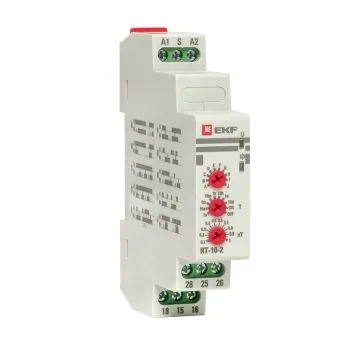 Реле времени (10 устанавл. функц.) RT-10-2 EKF