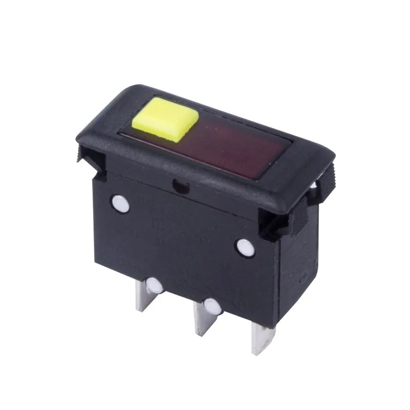 Автомат - предохранитель 250V 15А (3с) RESET-OFF красный с подсветкой (IRS-1-B15) REXANT 36-2690