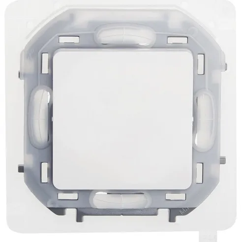 INSPIRIA Переключатель 1-клавишный схема 6 10АХ IP44 безвинтовые зажимы белый