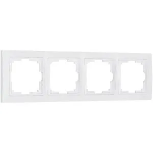 Рамка на 4 поста Snabb basic (белый) Werkel W0042001