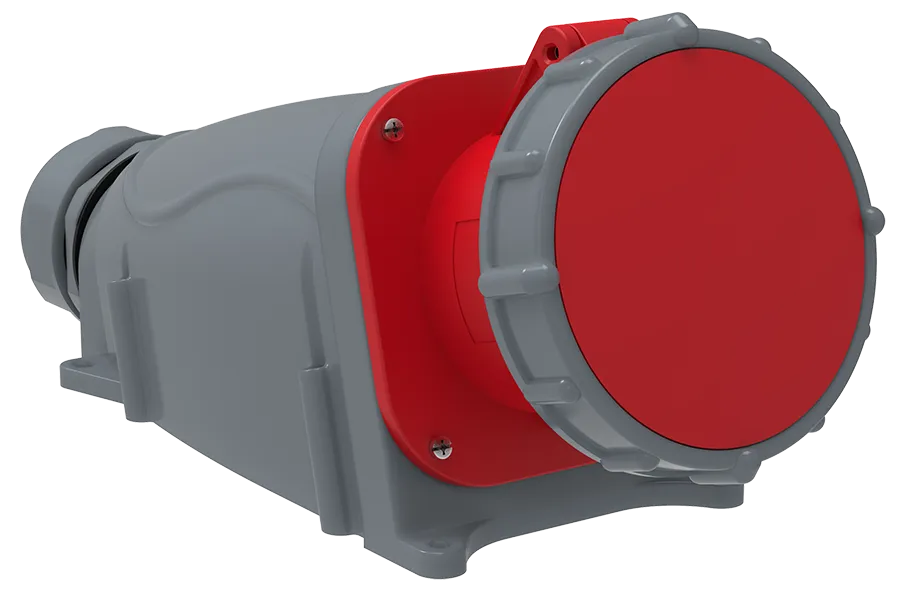 MAGNUM Розетка стационарная ССИ-145 125А-6ч/200/346-240/415В 3P+PE+N IP67 IEK