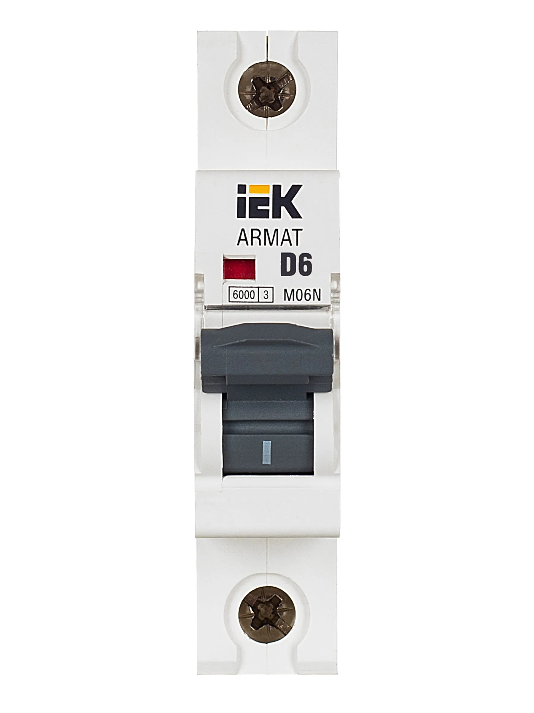 ARMAT Автоматический выключатель M06N 1P D 6А IEK - Фото 3